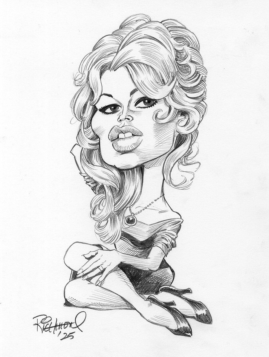 Sketch o’the Week: Brigitte Bardot!