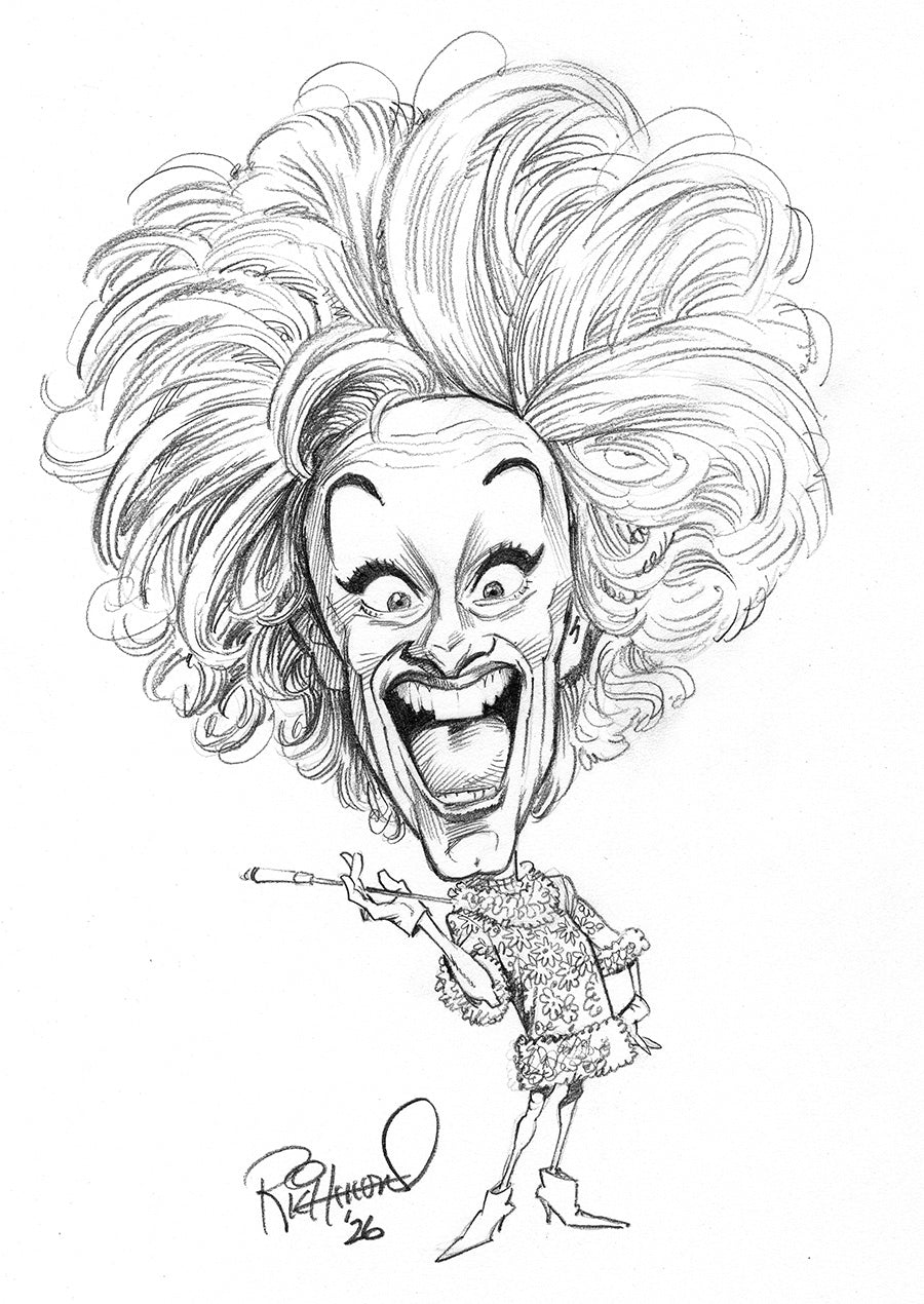 Sketch o’the Week: Phyllis Diller!