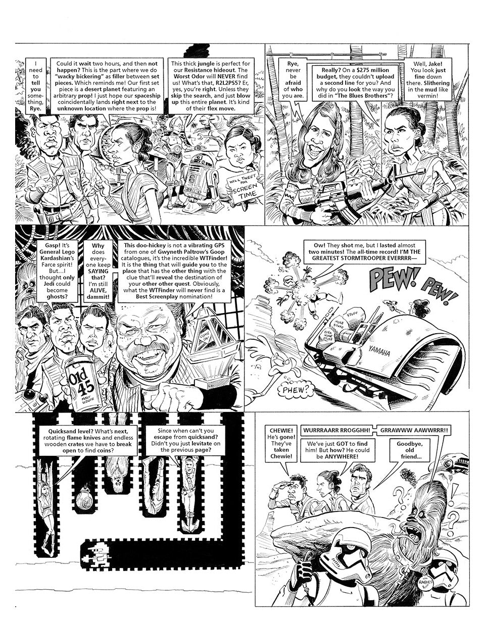 "CLAPTRAP" Original Art- "Star Worse" Page 4!