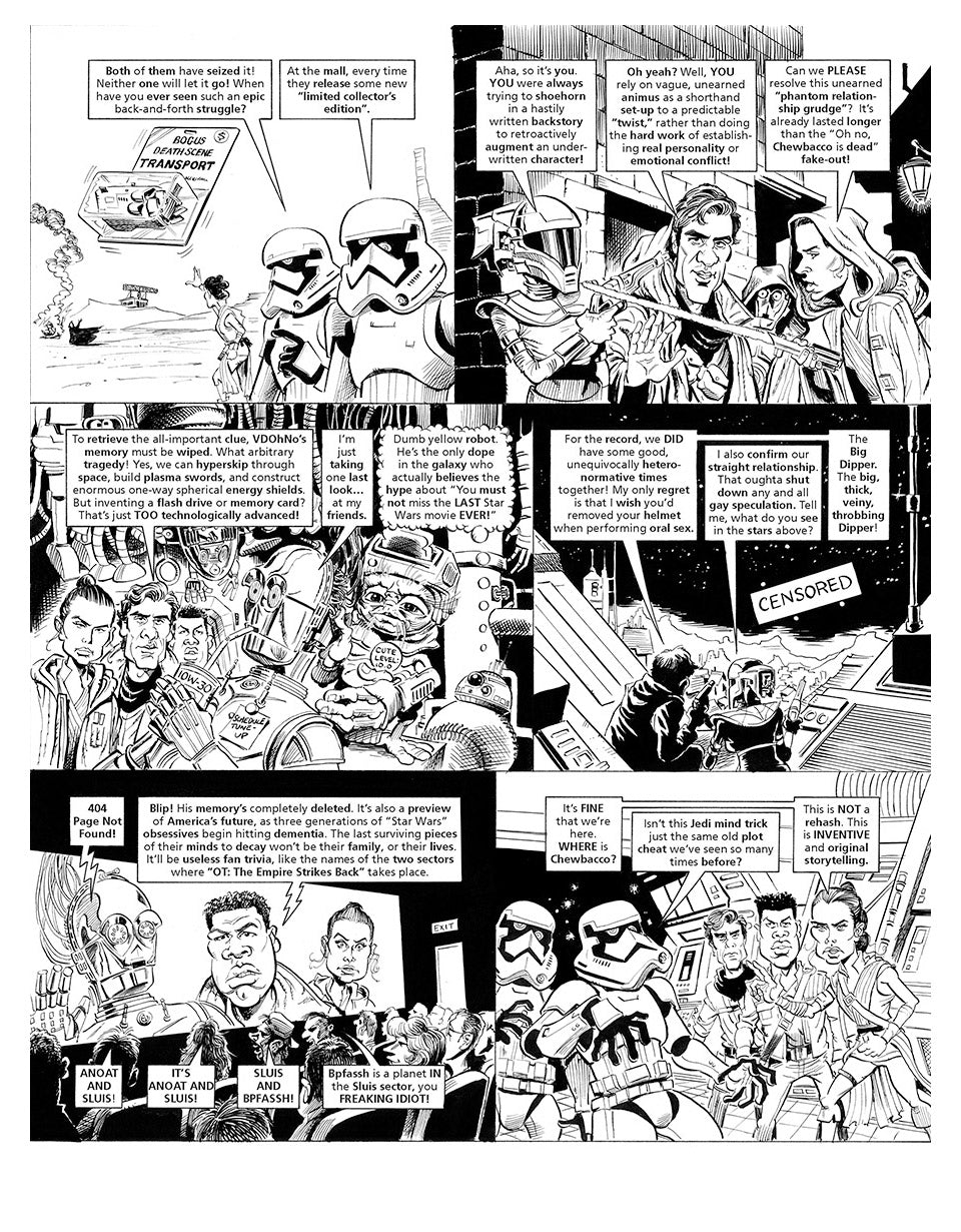 "CLAPTRAP" Original Art- "Star Worse" Page 5!