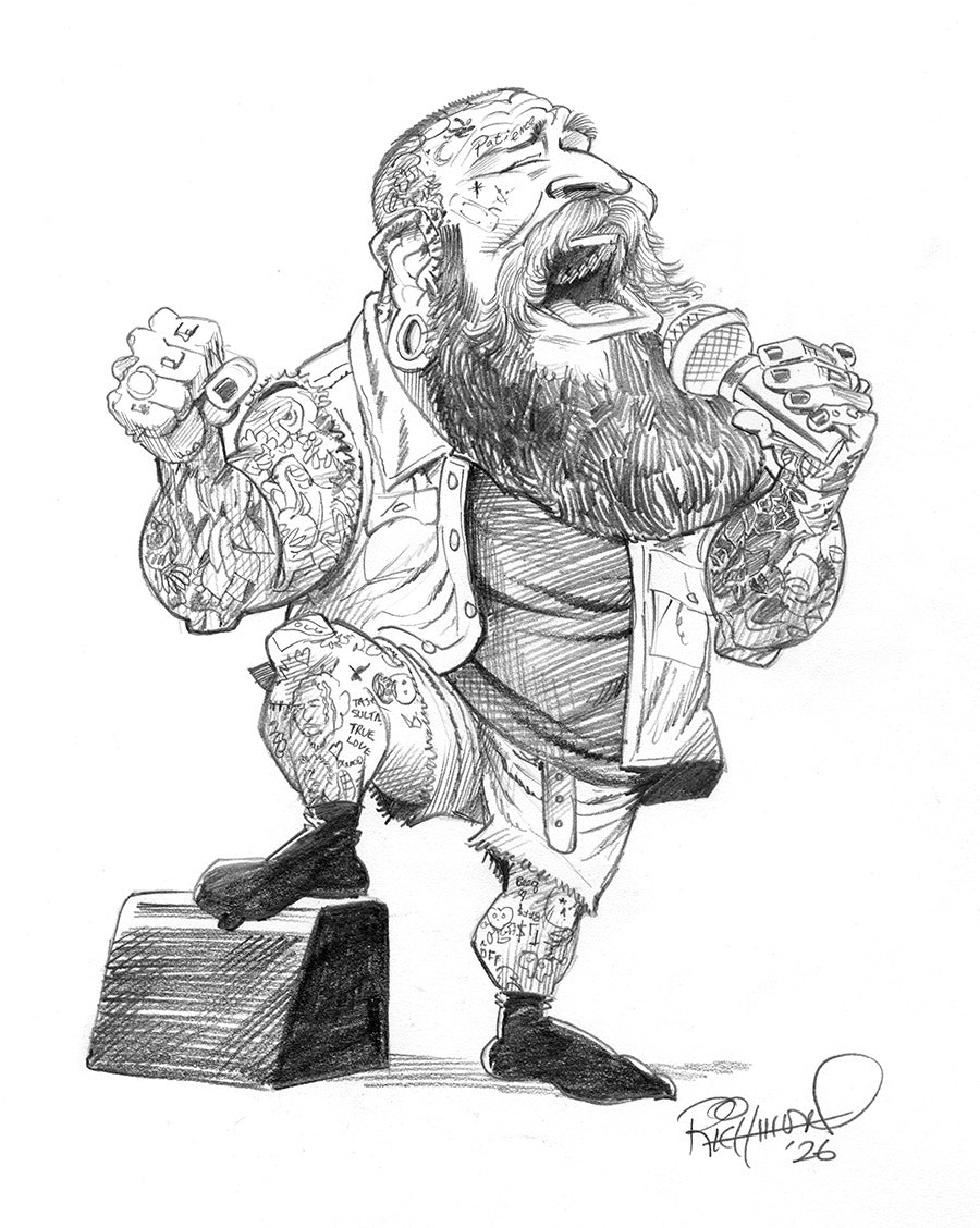 Sketch o’the Week: Teddy Swims!