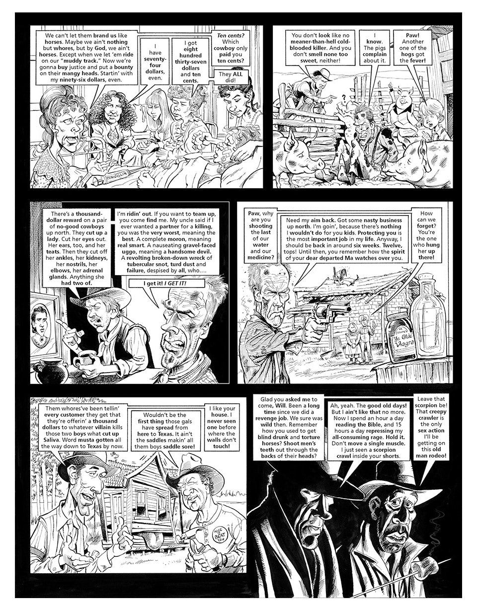 "CLAPTRAP" Original Art- "Underwritten" Page 3!