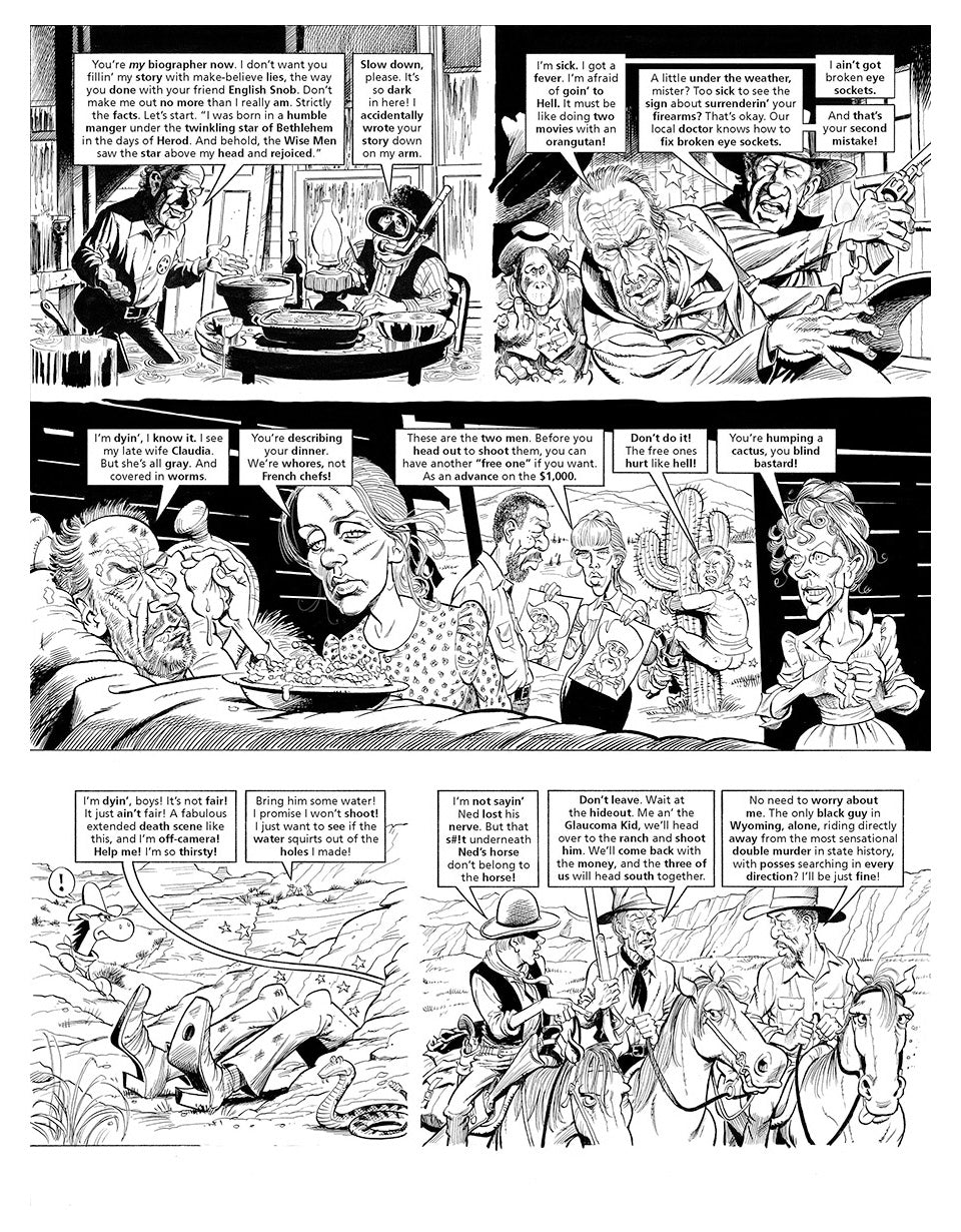 "CLAPTRAP" Original Art- "Underwritten" Page 5!