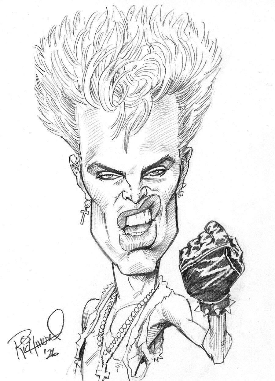 Sketch o’the Week: Billy Idol!