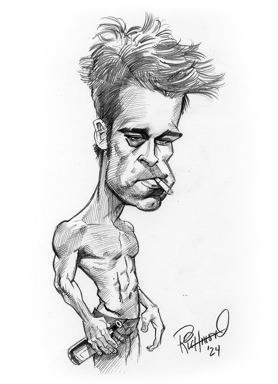 Sketch o’the Week: Brad Pitt!