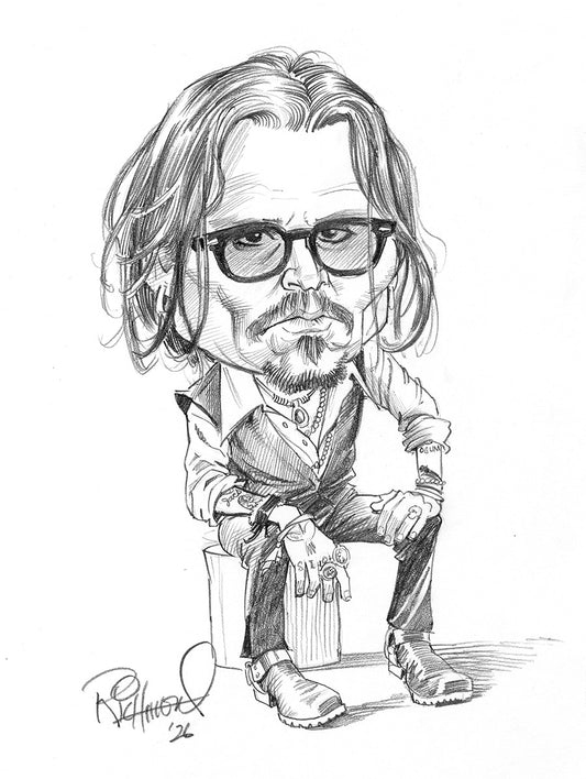 Sketch o’the Week: Johnny Depp!
