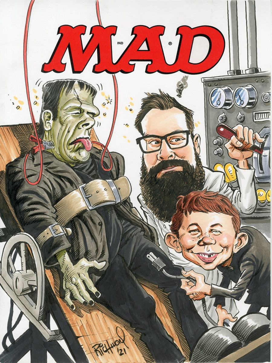 MAD Mock Sketch Cover Comic Con Commission!