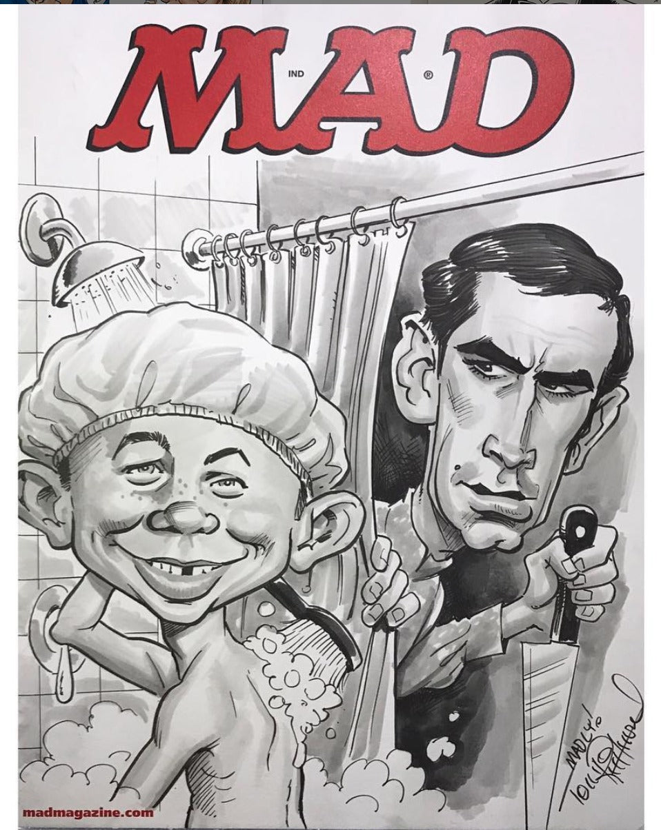 MAD Mock Sketch Cover Comic Con Commission!