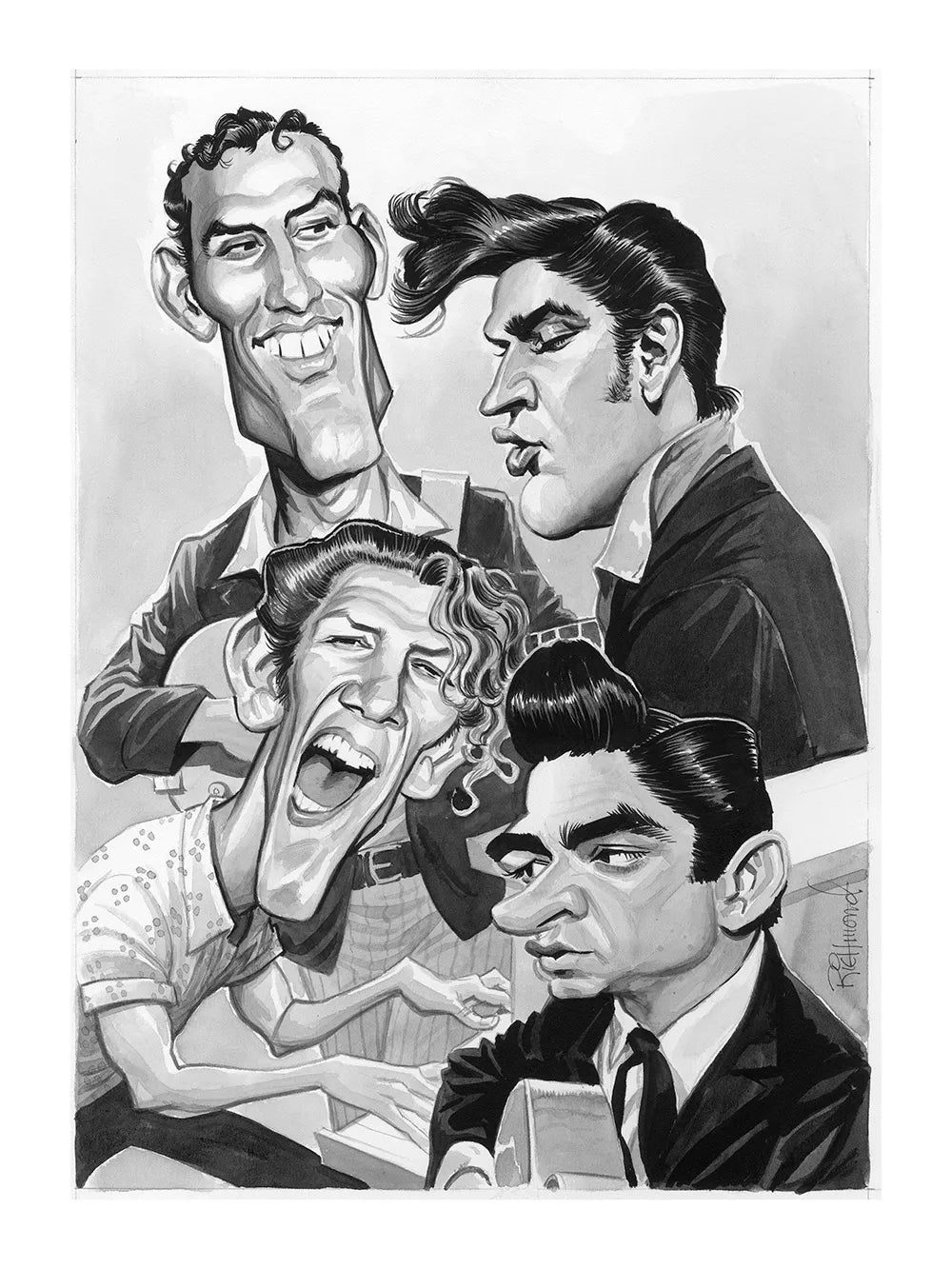 “Fathers of Rock N’ Roll” Giclee Print