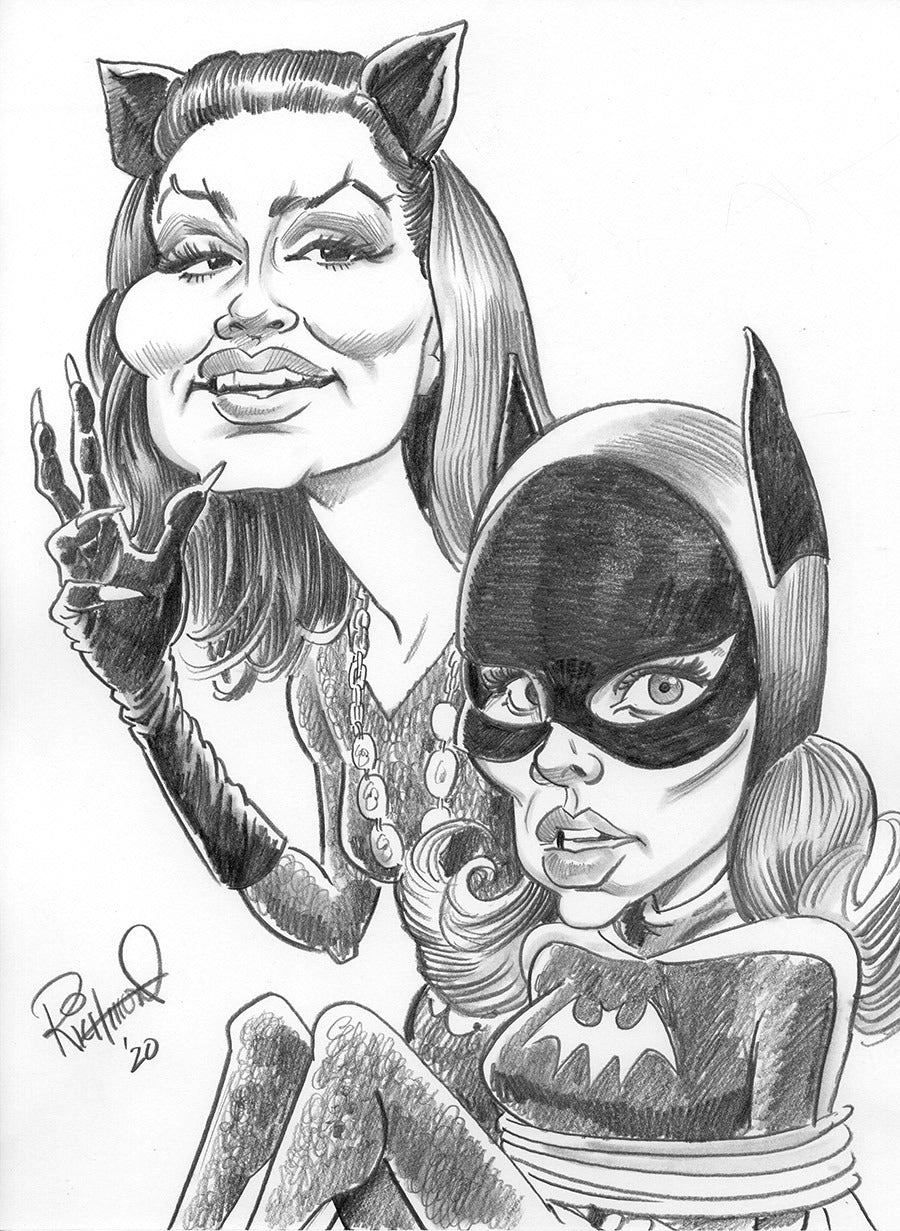 "Live Style" Caricature Comic Con Commission!