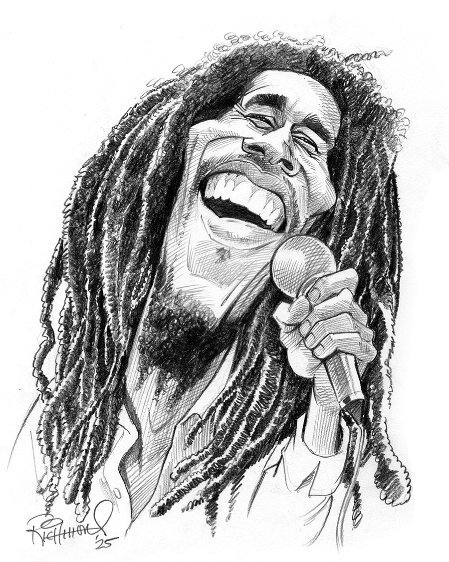 Sketch o’the Week: Bob Marley!