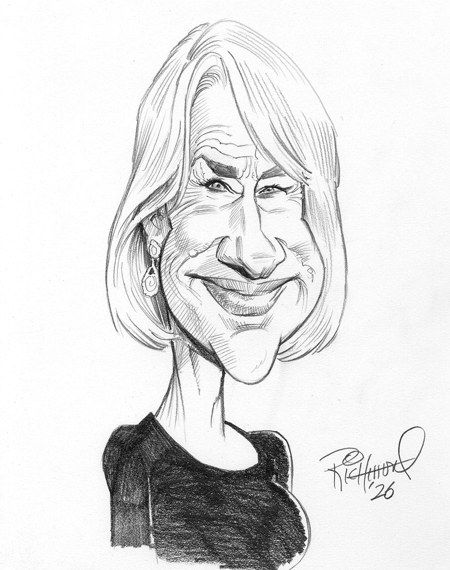 Sketch o’the Week: Helen Mirren!