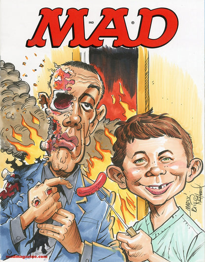 MAD Mock Sketch Cover Comic Con Commission!