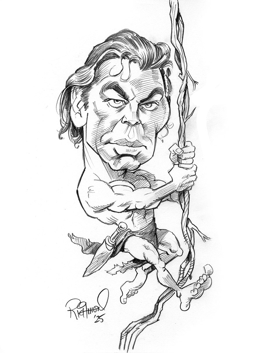 Sketch o’the Week: Johnny Weissmuller!