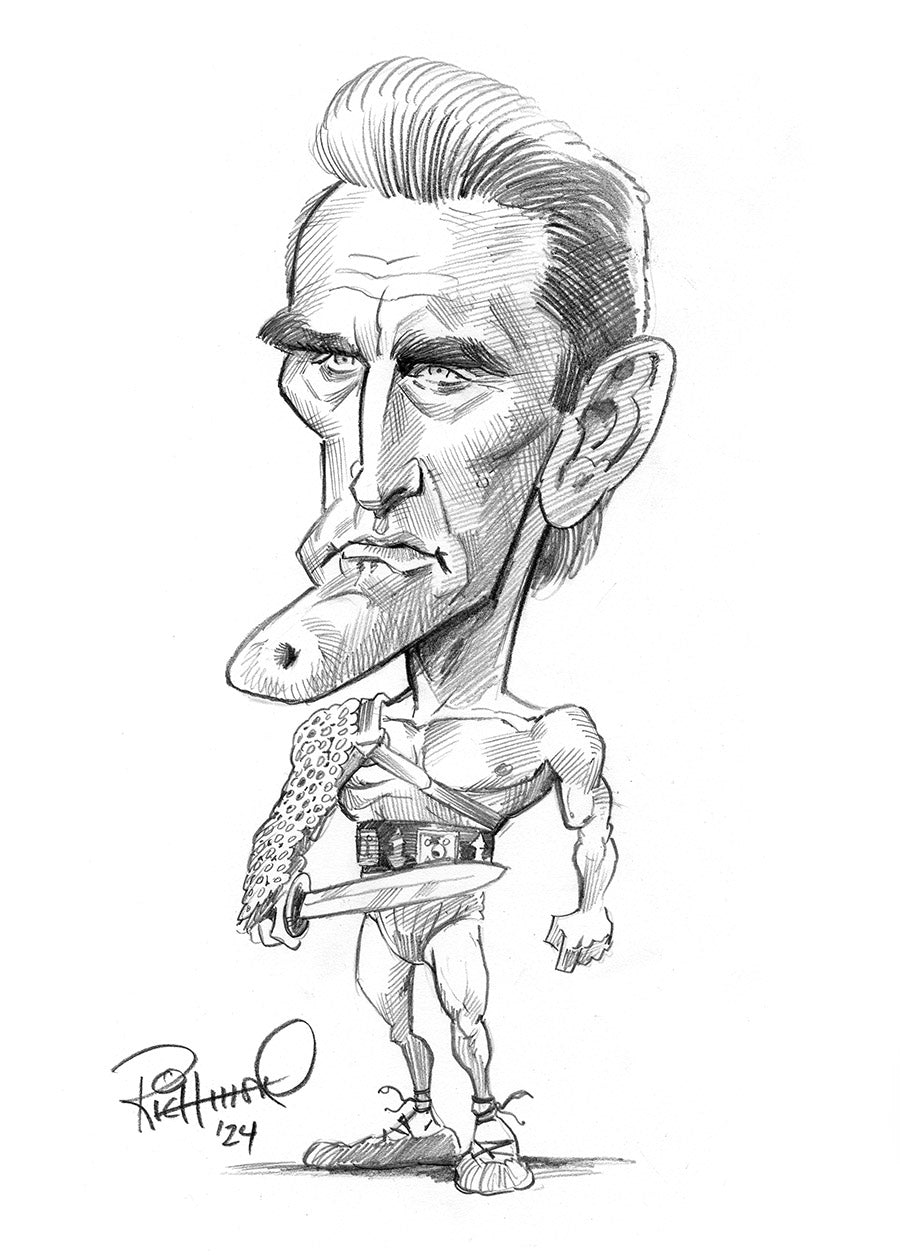 Sketch o’the Week: Kirk Douglas!